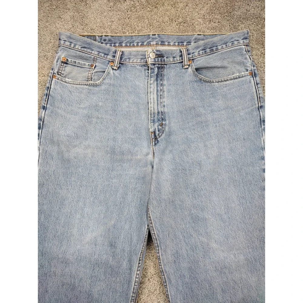Vintage Levi's 560 Comfort Fit Jeans Men's 40x34 Wide Slight Tapered leg Y2K Dad